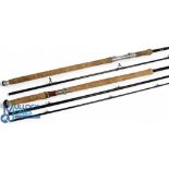 Hardy Alnwick "Favourite" Graphite spinning carbon rod 11ft 2pc, 10-42gm CW, 28" onion handle, alloy