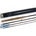 Hardy Alnwick "The Sovereign" carbon sea trout/salmon fly rod, 10ft 6" 4pc line 7/8#, alloy