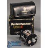 Abu Ambassadeur 6000C multiplier, Seat No 741003, counter balanced handle, on/off check, spindle