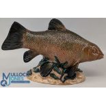 Beswick limited edition of a model of a Tench, No 20 of 500, 2006, 13cm x 20cm, in good condition