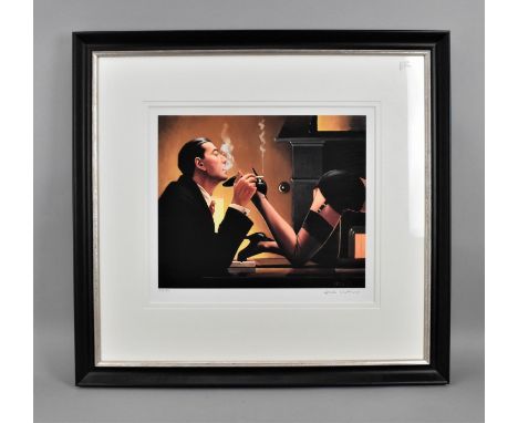 Jack Vettriano (b. 1951) Scottish'Fetish' limited edition print number 42 out of 175, signed in pencil, within a glazed frame