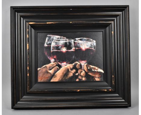 Fabian Perez (b. 1967) Argentinian'Study for a Better Life IV', limited edition print on board, number 61 out of 195, within 