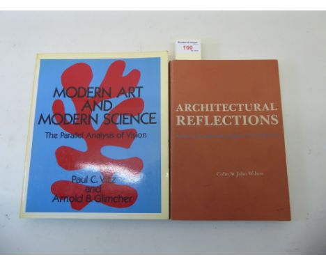 "Modern Art and Modern Science" by Paul C Vitz and Arnold B Glimcher, 1948, and "Architectural Reflections: Studies in the Ph