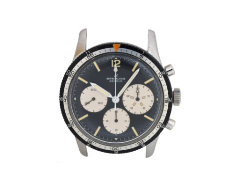 A RARE MEN'S BREITLING STAINLESS STEEL MANUAL CHRONOGRAPH WATCH. CO-PILOT 765 CP AVI, "JEAN-CLAUDE KILLY".  Brand: Breilting 