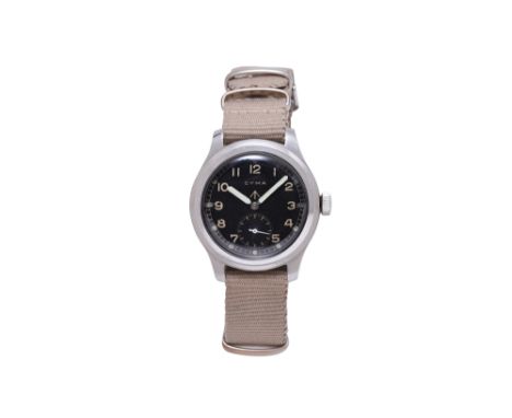 A RARE MEN'S CYMA STAINLESS STEEL MANUAL WRISTWATCH. MILITARY DIRTY DOZEN.Brand: Cyma Model: Military Dirty Dozen Case refere