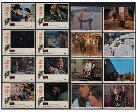 TRUE GRITLobby Card Set of (8), Two Full Sets (11" x 14" )Fine+ Paramount / 20th Century Fox , 1969This great lot offers a se