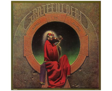 GRATEFUL DEAD: BLUES FOR ALLAHAlbum Poster (33" x 33")Near Mint Rolled; Artwork by Phillip Garris United Artists, 1975This po