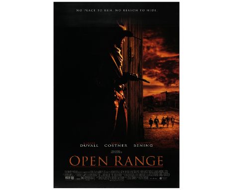 OPEN RANGEOne Sheet (27" x 40")Fine+ Rolled Touchstone, 2003This poster has some very faint scattered crimping.Open Range is 