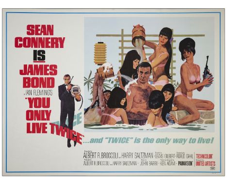 JAMES BOND: YOU ONLY LIVE TWICESubway  (44.5" x 59.25); Style CVery Fine+ Rolled; Artwork by Frank McCarthy and Robert McGinn