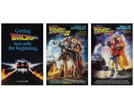 BACK TO THE FUTURE PART II, BACK TO THE FUTURE PART IIIOne Sheet, SS (2), One Sheet, DS (27" x 40"); (2( Teasers, (1) Standar