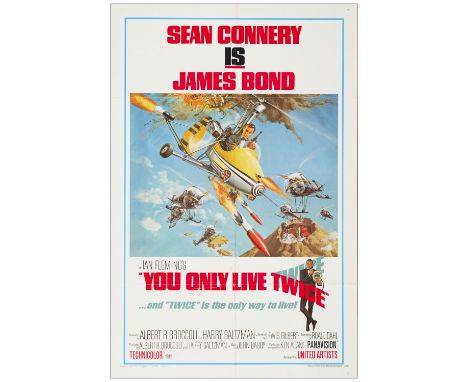 JAMES BOND: YOU ONLY LIVE TWICEOne Sheet (27" x 41"); Style BVery Fine Folded; Artwork by Frank McCarthy &amp; Robert McGinni