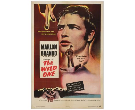 THE WILD ONEOne Sheet (27" x 41" )Very Fine- on Linen Columbia, 1953Based on Frank Rooney's 1951 short story The Cyclists' Ra