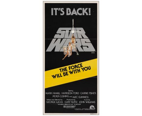 STAR WARS: A NEW HOPEAustralian Daybill (13.25" x 27")Very Fine- Folded 20th Century Fox, R-1981A clean poster with sporadic 