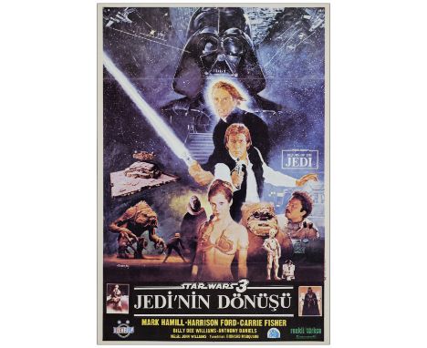 STAR WARS: RETURN OF THE JEDIFirst Release Turkish One-Sheet (27" x 39.50")Very Fine+ Rolled; Artwork by Kazuhiko Sano &amp; 