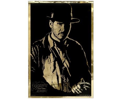 INDIANA JONES AND THE RAIDERS OF THE LOST ARKKillian Mylar One Sheet (27" x 41"); Style B 10th Anniversary R-1991Very Fine Ro