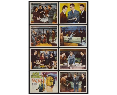 ROPEInternational Lobby Card Set of (8) (11" x 14" )Very Fine- MGM, R-1958This is a very scarce International printing for th