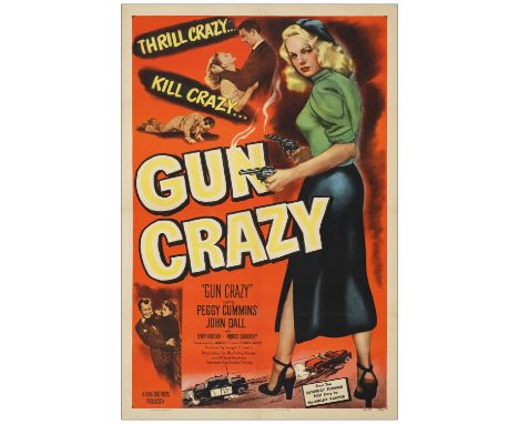 GUN CRAZYOne Sheet  (27" x 41")Very Fine+ on Linen United Artists, 1950Always in demand among collectors, this one sheet offe