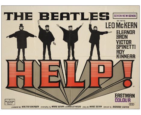 HELP!British Quad (30" x 40")Very Fine+ Folded United Artists, 1965This is a beautiful country-of-origin poster for the Beatl