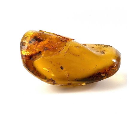 A large raw amber boulder. Length 11.5cm, 221g.