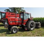 International 5288 tractor, C/H/A, 520/85R38 duals, 14L-16.1 front tires, 3 x 6 partial powershift