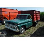 1964 Chevrolet 30 1 ton truck, 230 6 cyl gas engine, 4 spd manual trans, 134” WB, 235/85R16 tires