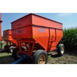 Killbros 385 gravity bed wagon, Killbros 1386 gear, 11R22.5 tires