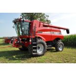 Case IH 6088 combine, 900/60R32 drive tires, 540/65R30 rear tires, 2WD, Field Tracker