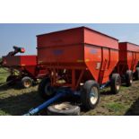 Killbros 385 gravity bed wagon, Killbros 1386 gear, 11R22.5 tires