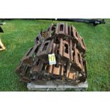 Steel over tire tracks for Bobcat 873