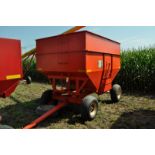 Killbros 350 bu gravity bed wagon, Killbros running gear, 11L-15 tires