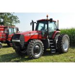 Case IH MX210 tractor, MFWD, C/H/A, 480/80R46 rear duals, 380/85R34 front tires, powershift