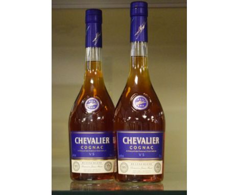 Wines & Spirits - Chevalier VS Cognac, 70cl, two bottles   Condition: 