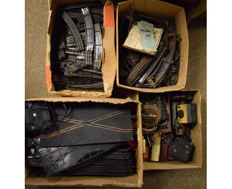 Model Railway - Small quantity of OO gauge railway and accessories together with a quantity of Scalextric   Condition: 