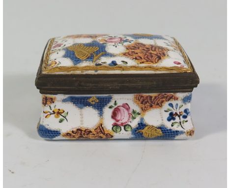 An Eighteenth Century Enamel Box
