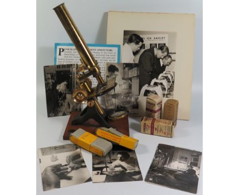 A Collection of Items Relating to Dr. A.H. Cook who was in the team with Alexander Fleming discovering Penicillin including h