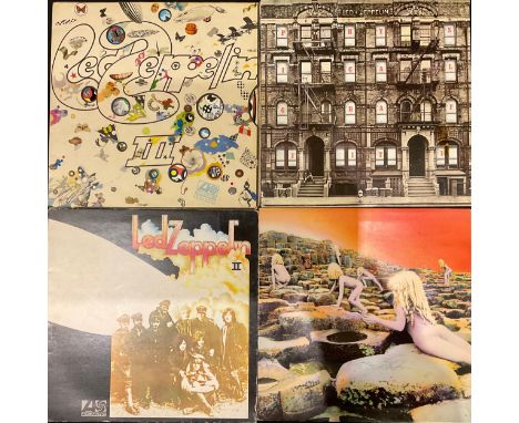 Vinyl Records - LP's including Led Zeppelin - Led Zeppelin III - 2401002 ("red/maroon" label); Physical Graffiti - SSK 89400 