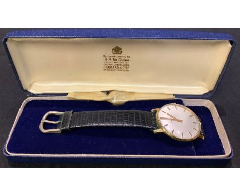 A Garrard vintage wristwatch in original box 