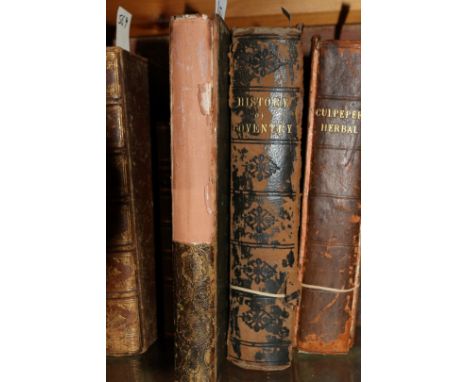 FINDEN, William & Edward. View of Ports and Harbours, Tilt, London, 1838. 4to foxing to plts. (lacks 1 plt). glt embossed cf.