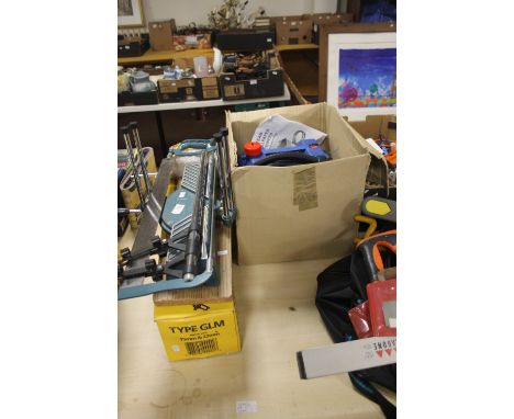 A HILMOR PIPE BENDING TOOL. A GS SAW , TOGETHER WITH A EARLEX STEAM WALLPAPER STRIPPER MODEL SS76 WITH INSTRUCTIONS