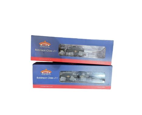 Two Bachmann Branch Line '00' gauge 31320DC Robinson Class J11 0-6-0 locomotives, comprising no. 64325 and re-worked no. 6431