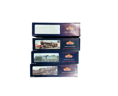 Four Bachmann Branch Line ‘00’ gauge locomotives, comprising 32577 Ivatt Class 4 2-6-0 no. 43160 in BR line black livery with