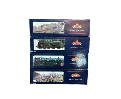 Four Bachmann Branch Line ‘00’ gauge locomotives, comprising 32829 Ivatt Class 2 2-6-0 locomotive no. 46426 in BR lined black