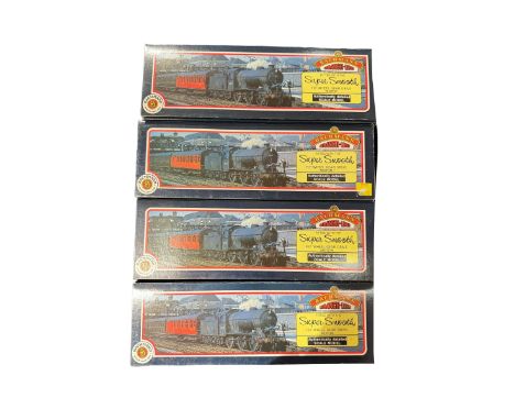 Four Bachmann Branch Line ‘00’ gauge Gresley J39 Class 0-6-0 locomotives, comprising 31851 no.64964 in BR black livery with e