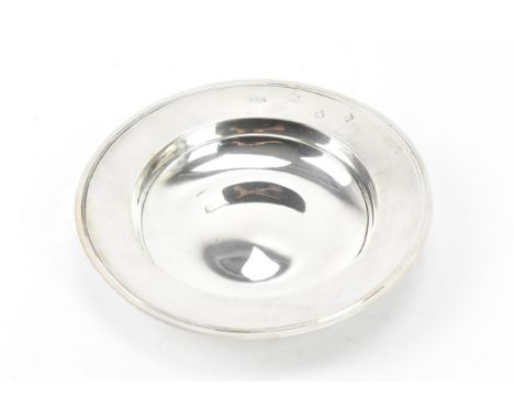 An Elizabeth II silver armada style dish by Boodle &amp; Dunthorne, hallmarked London 1973, of typical rounded form and hallm