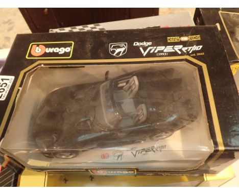 Budago 1:18 scale Dodge Viper 1993