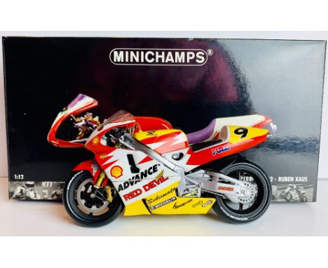 Minichamps 1/12 Scale Ducati 998 R Superbike 2002 Ruben Xaus CONDITION REPORT: This item is not in the original box