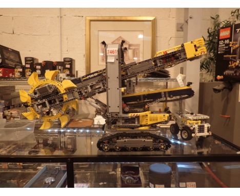 Lego Technic bucket wheel excavator 42055 box and instruction book CONDITION REPORT: This item is ready built and is complete