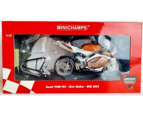 Minichamps 1/12 Scale 122 043046 Yamaha YZR M1 Gauloises Fortuna Yamaha Team Valentino Rossi MotoGP 2004 Boxed