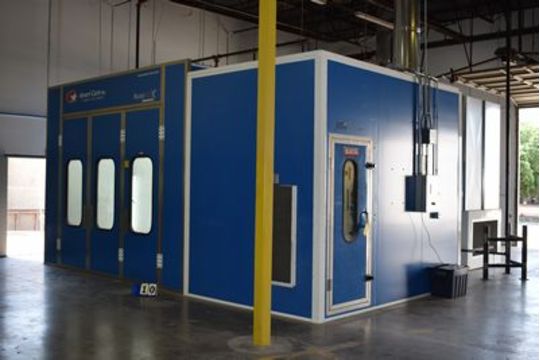 Ameri Cure Inc Paint Booth 2016 Approx 22 W X 32 D X 11 Tall Paint Area 13 X 27 Door Open