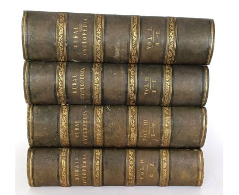 Wilson (Rev. John M), The Rural Encyclopedia, 4 Vol.Sold with all faults not subject to return.  For condition see images